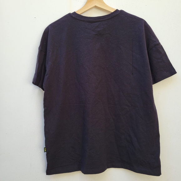 Chinatown Market Smiley Men's Black Smiley Embroidered Tee - Picture 4 of 10